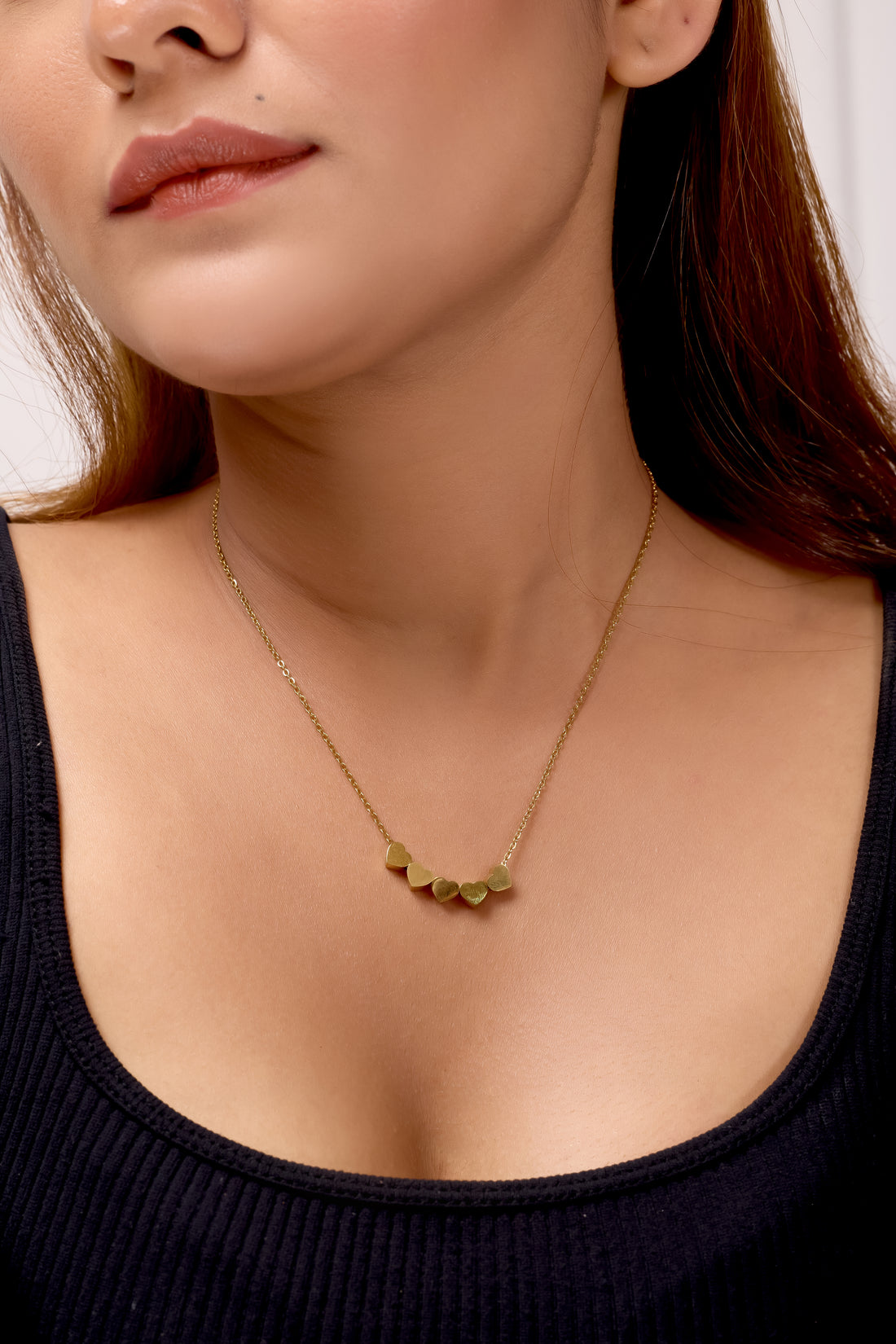 Ruhi heart chain Pendant necklace