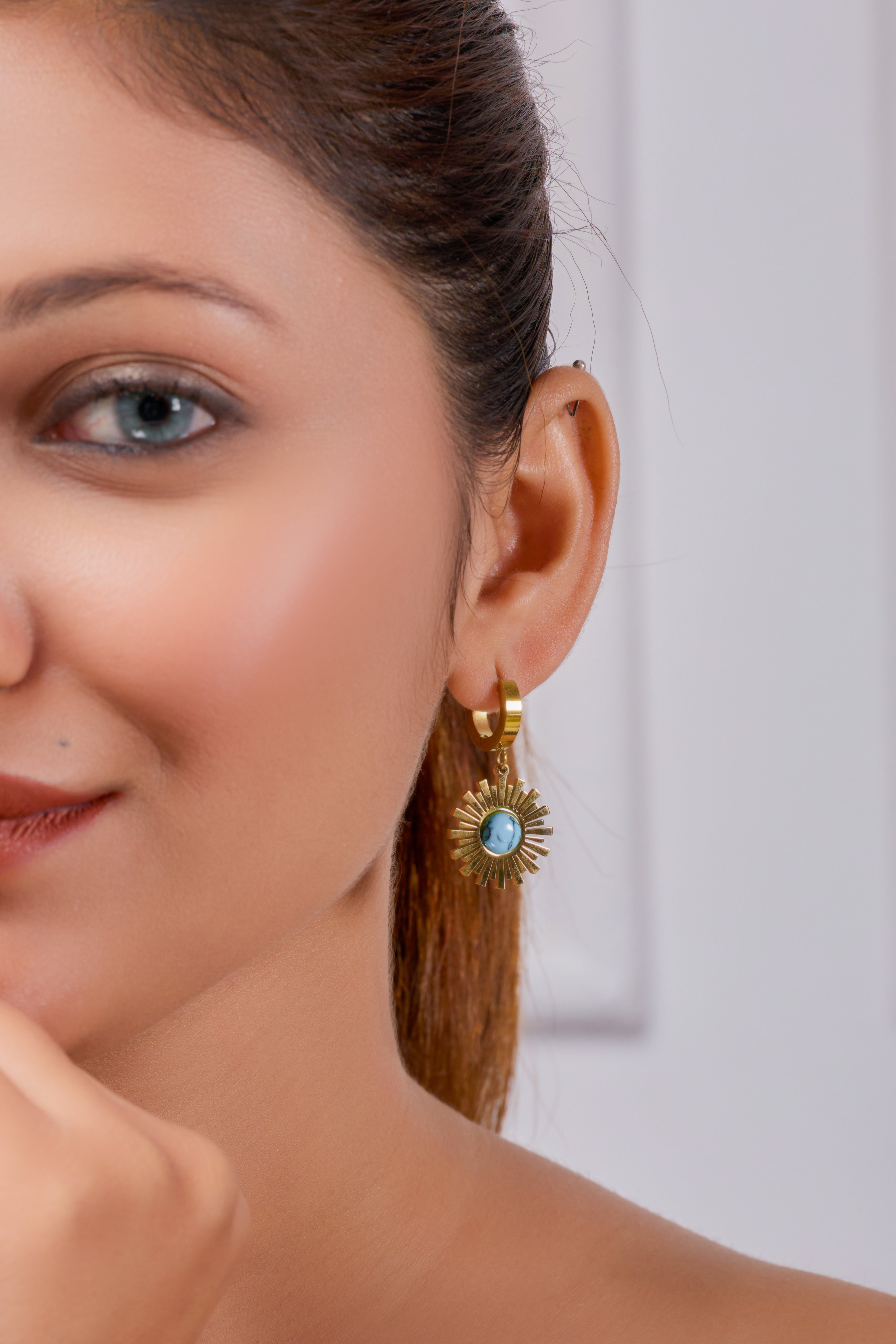 Sky Solar Radiance Womens Earring