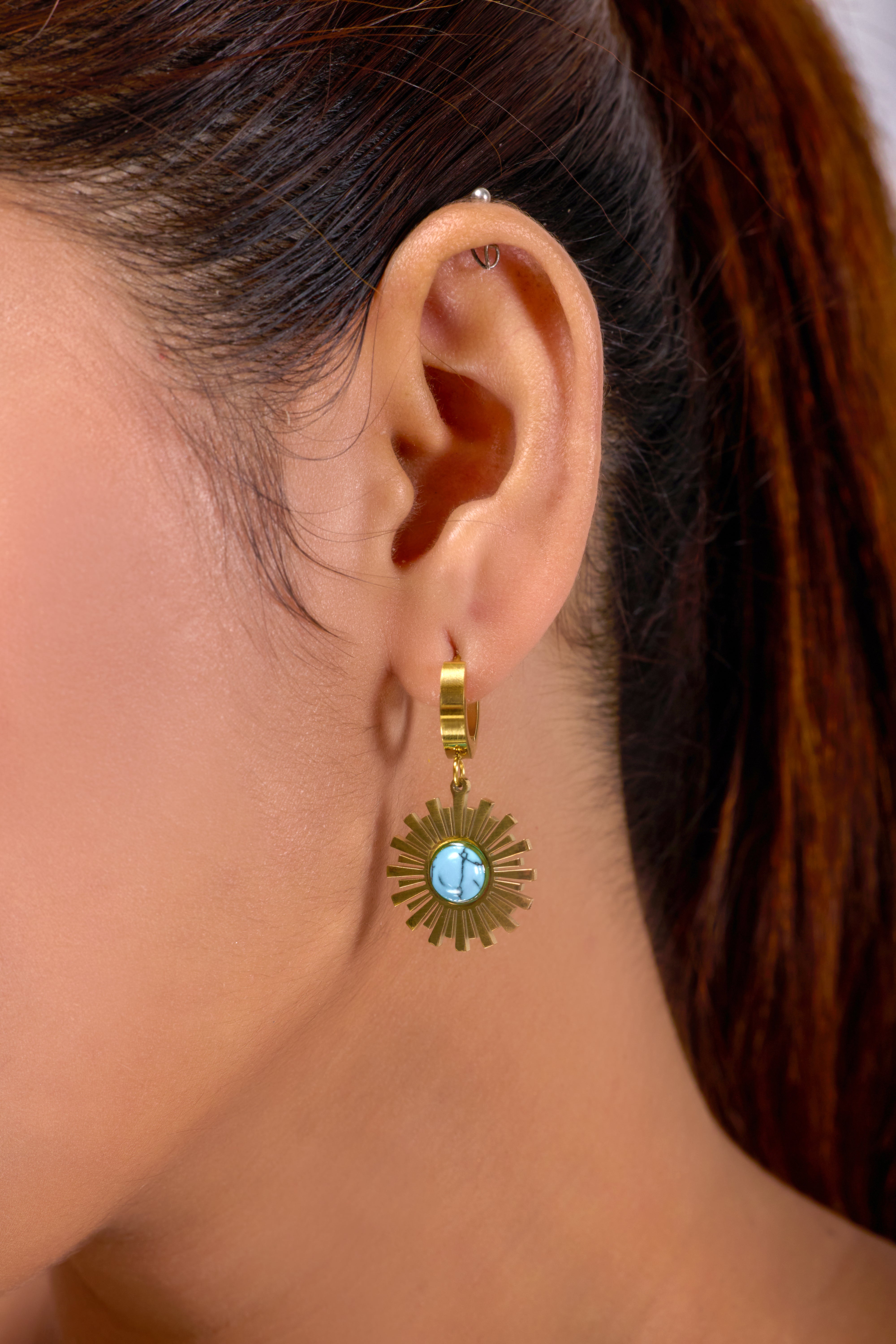 Sky Solar Radiance Womens Earring