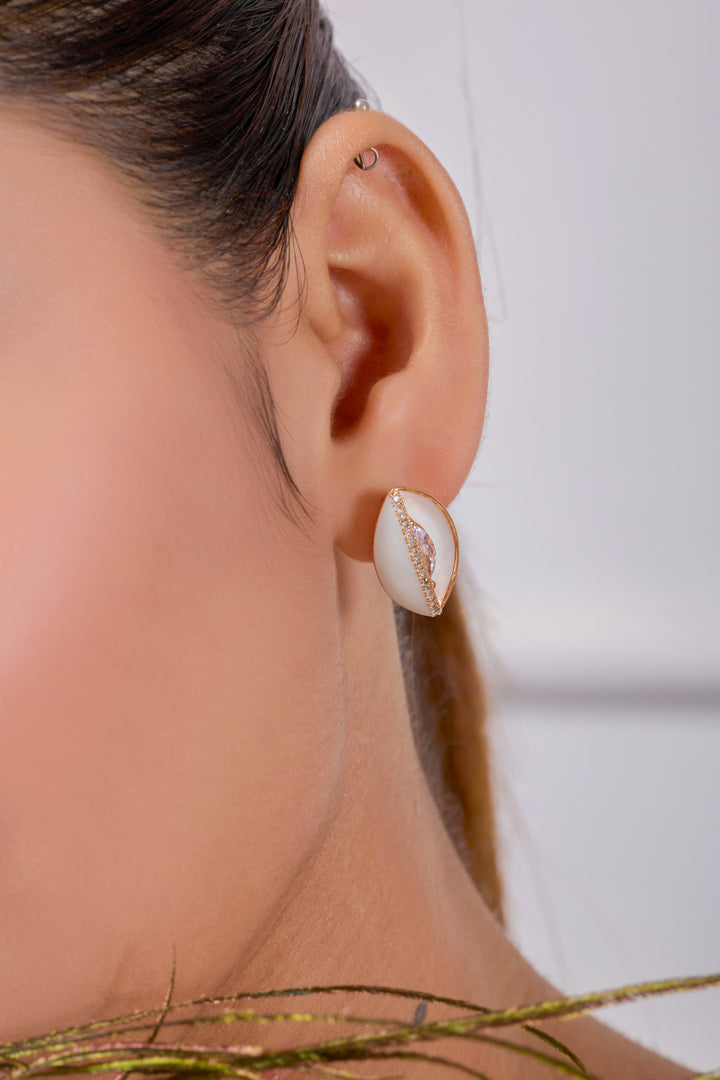 Cowrie Studs Womens Earring