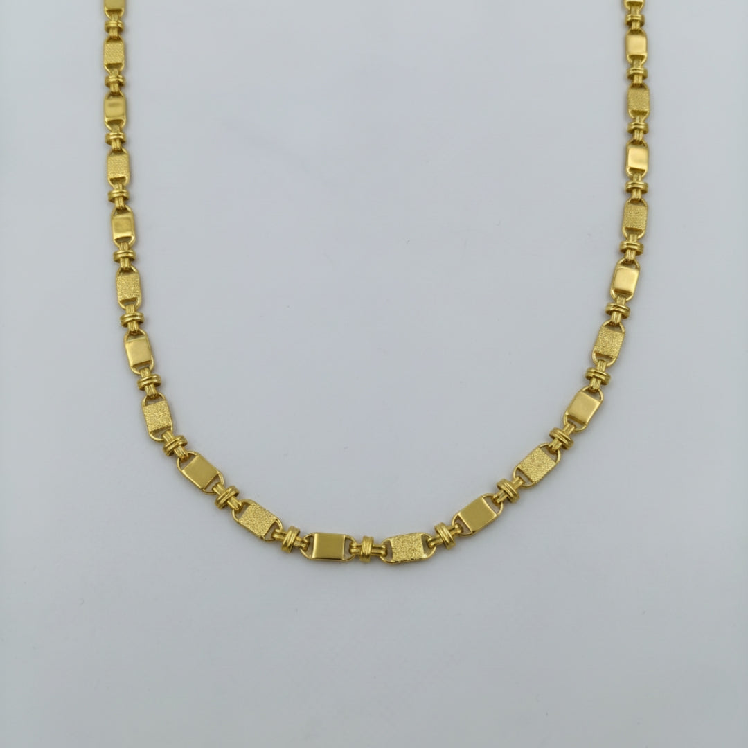Jigar Two-Tone Designer Men's Chain