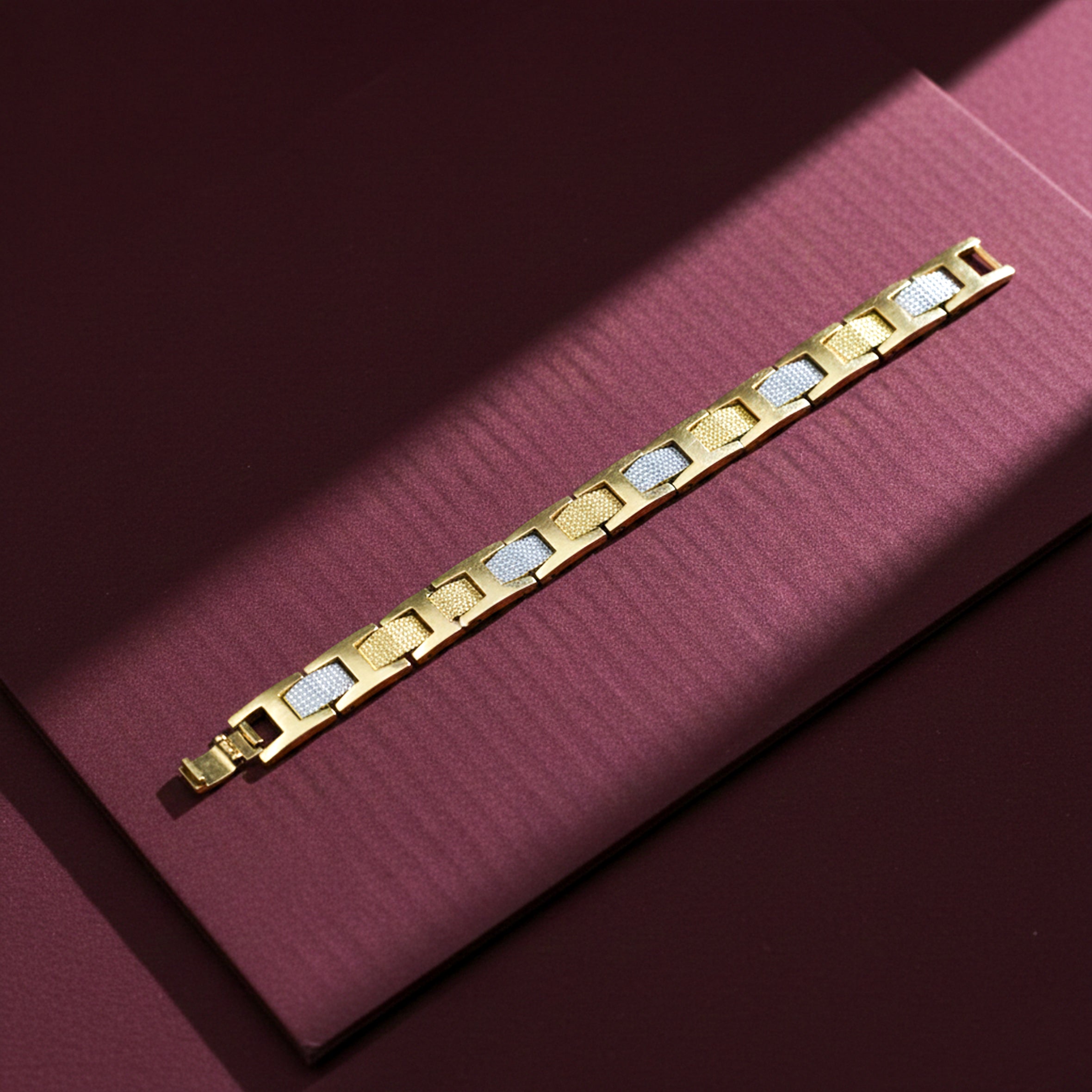 Aniket Gold Bracelet For Men