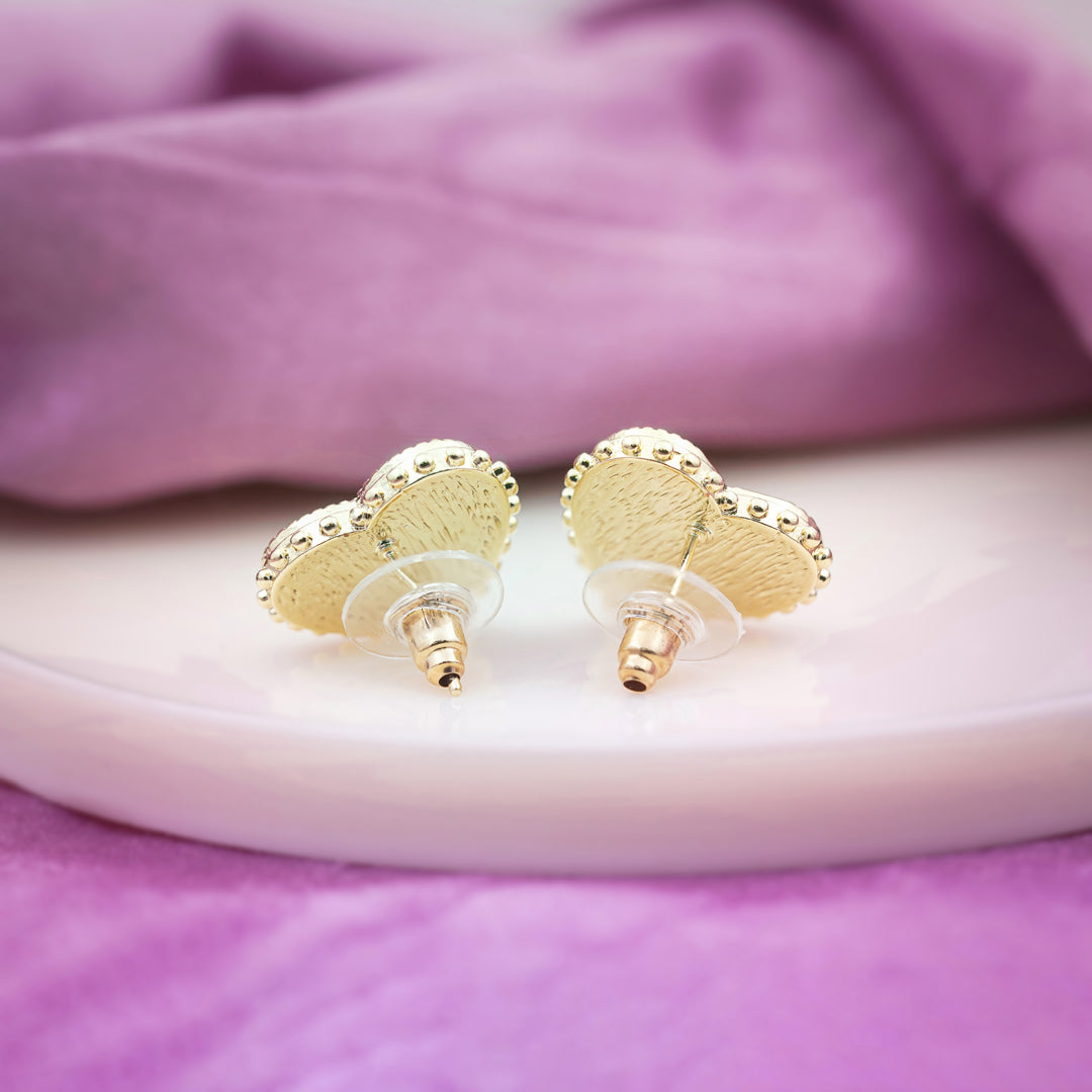 Brinda Heart earring