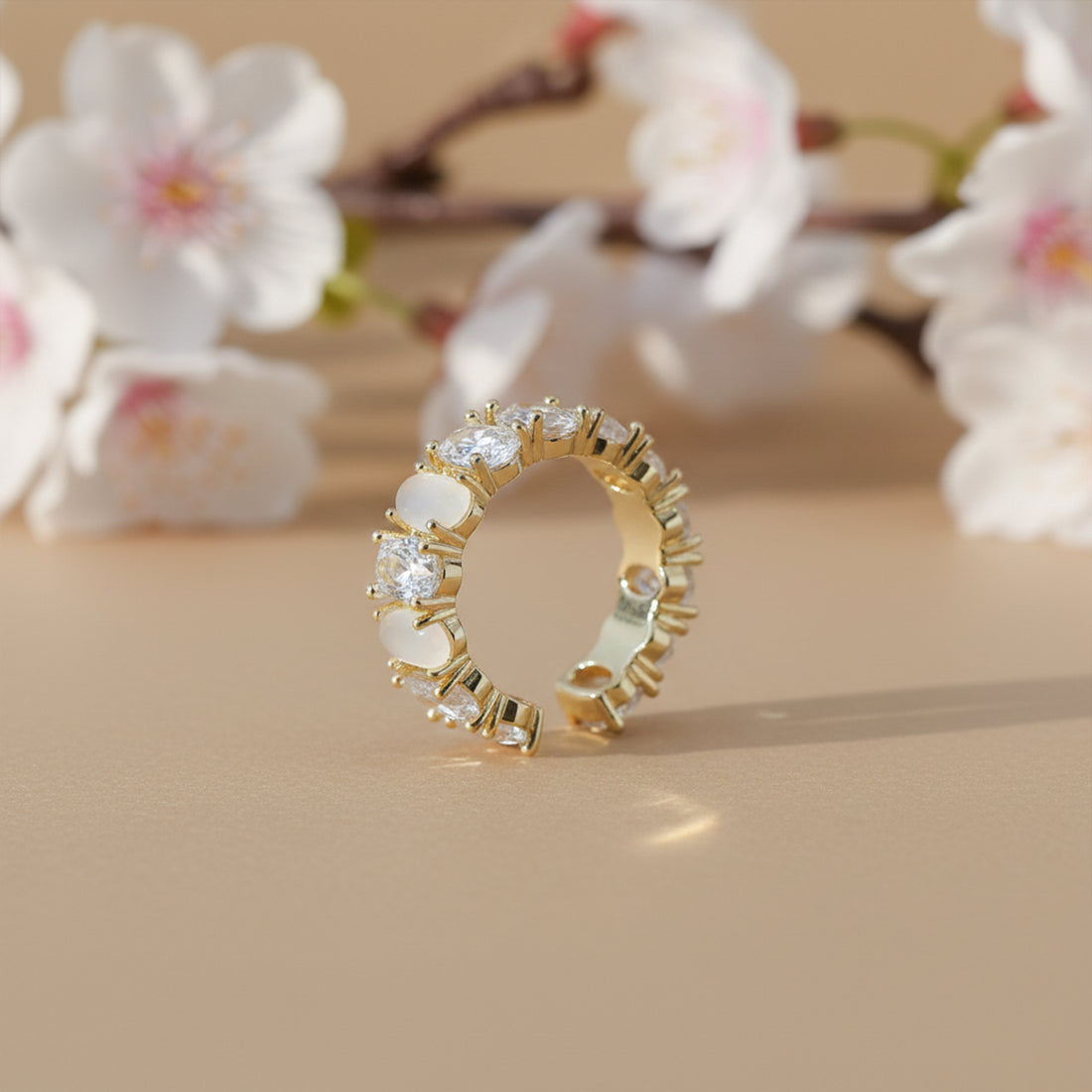 Opal Radiance Gold Ring GWR -22