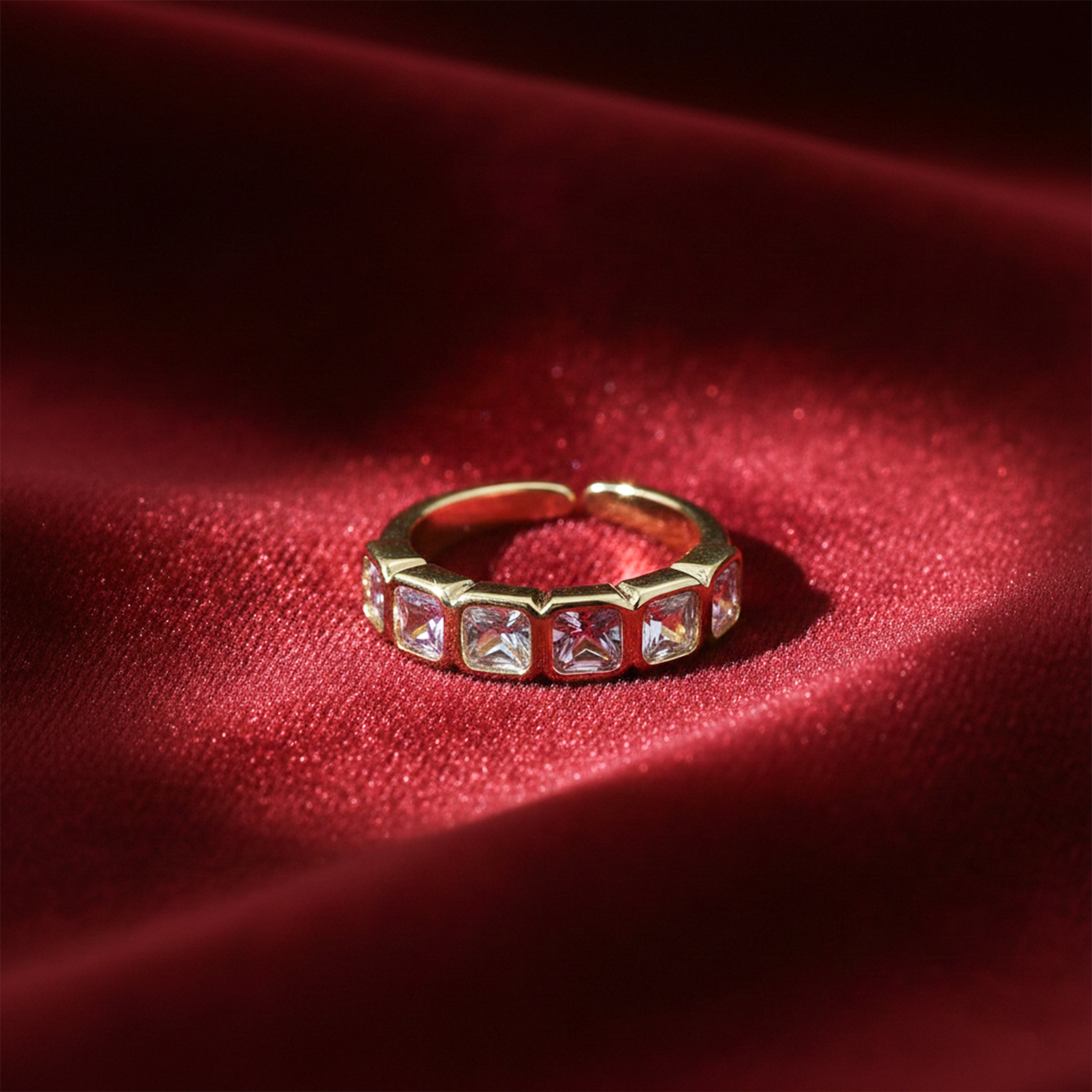 Blush Prism Gold Ring GWR -31