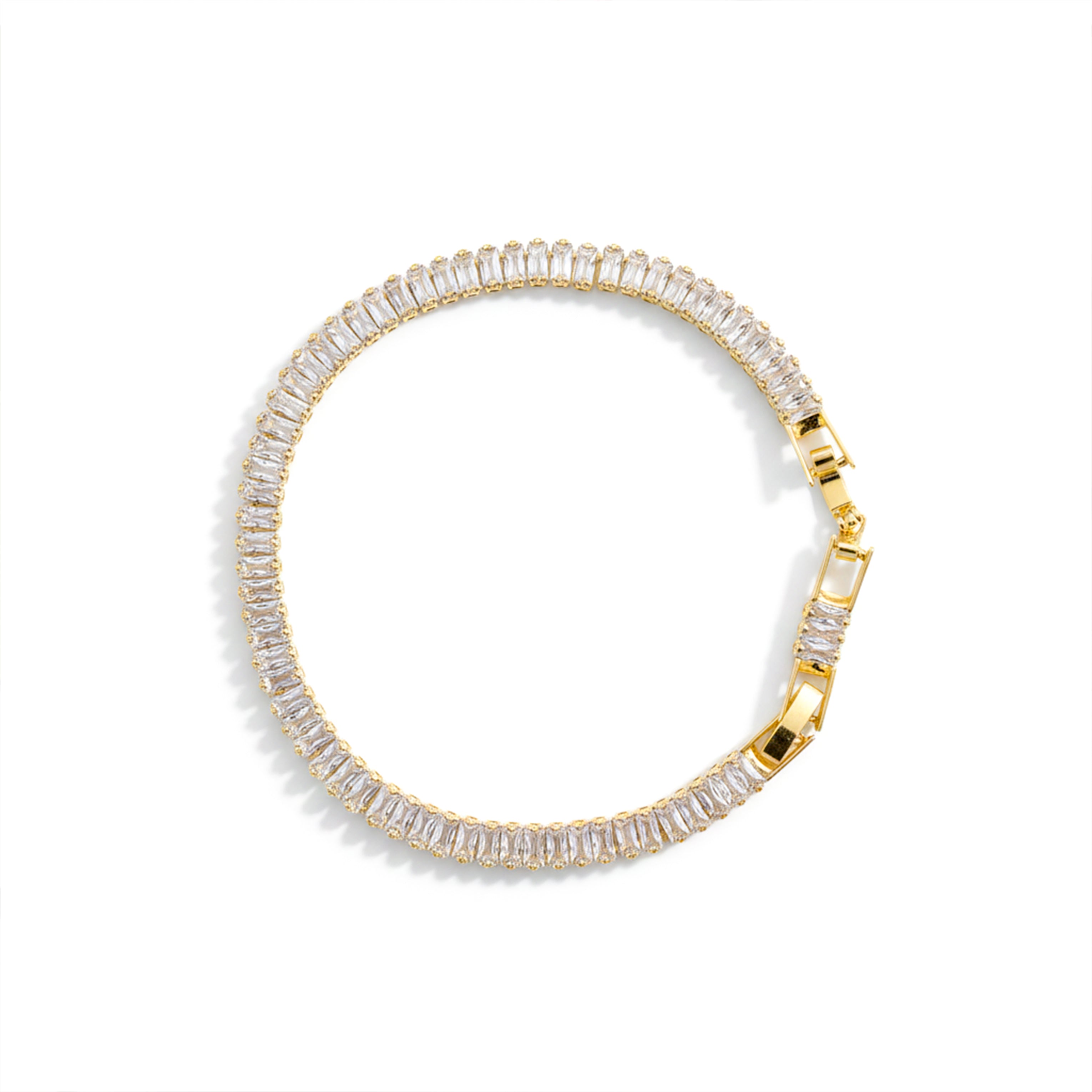 Royal Radiance Baguette Tennis Bracelet GWB -112