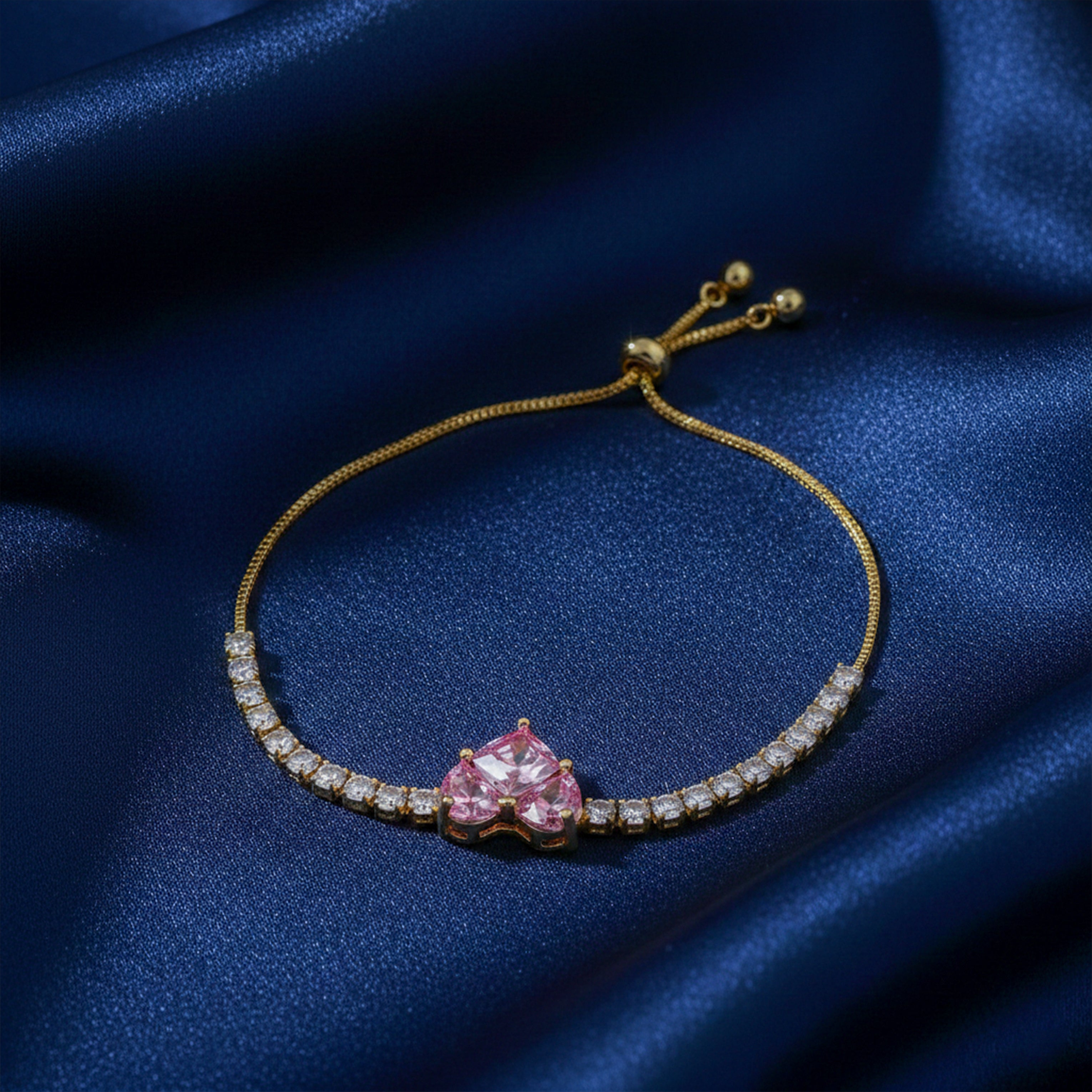 Blush Heart Bracelet GWB -117