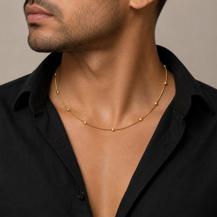 Beaded Snake Chain
