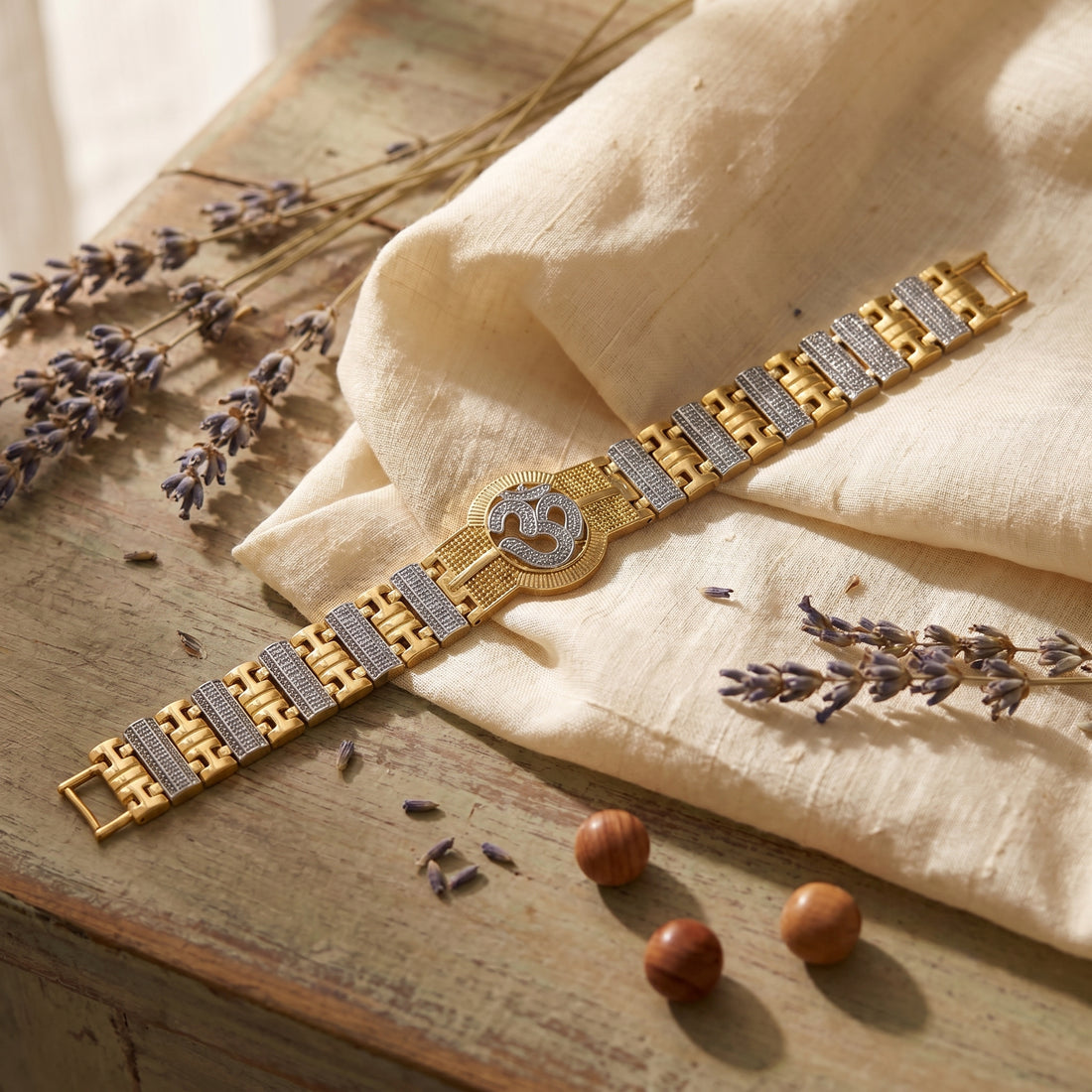 Om Imperial Men’s Bracelet GMB -4