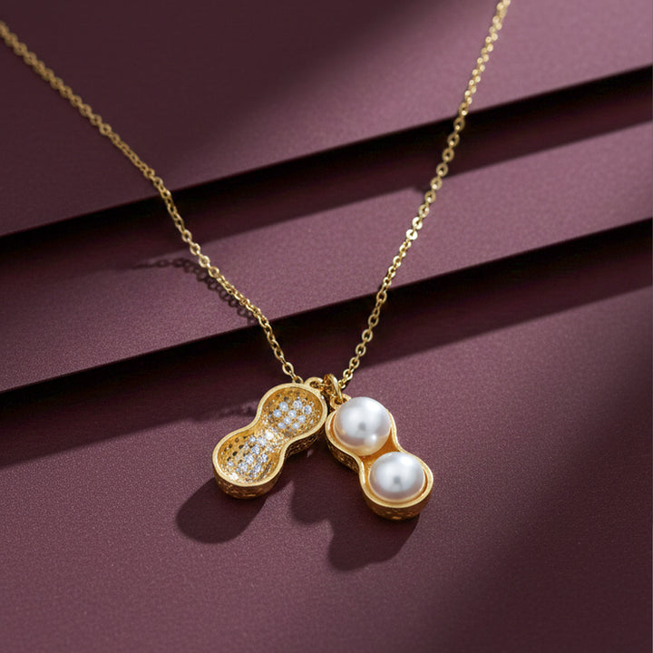 Elegant Gold Open Locket Necklace GWN -32