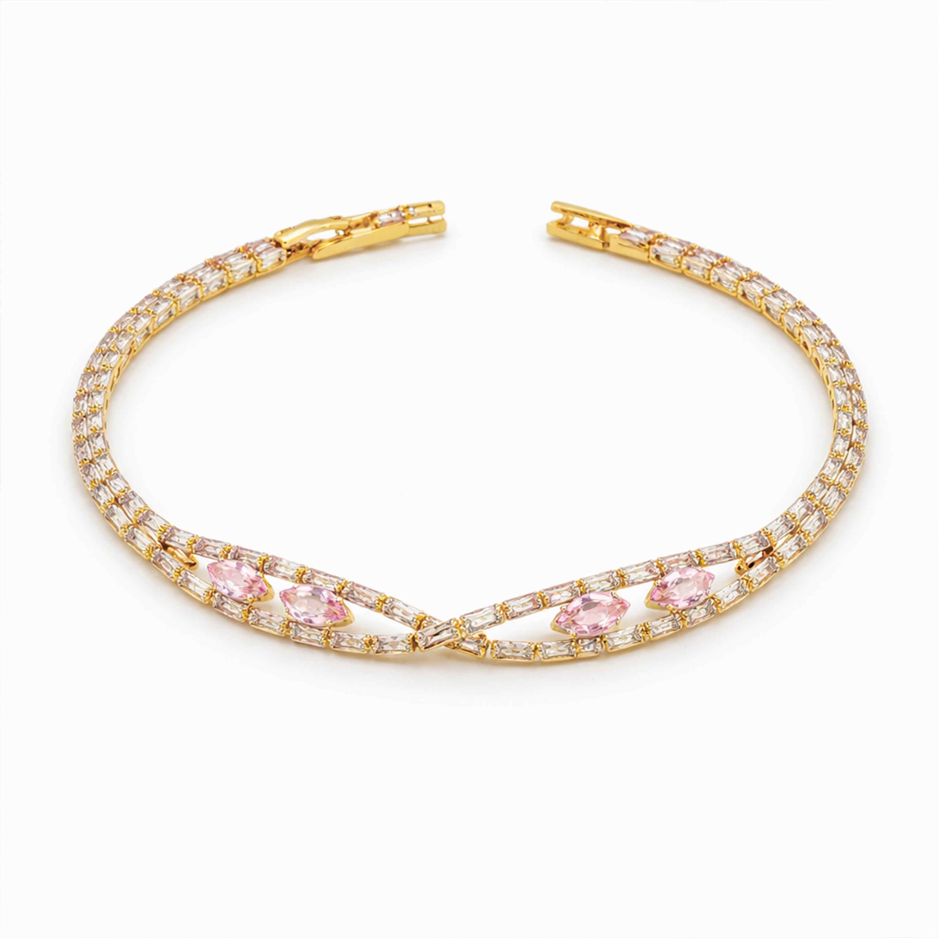 Blush Royale Crystal Bracelet GWB -125