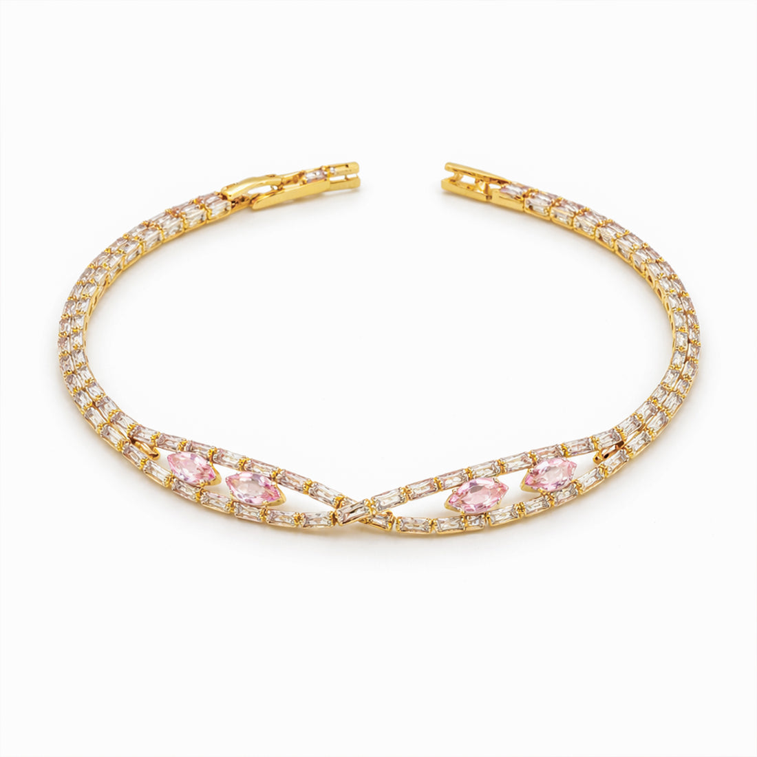 Blush Royale Crystal Bracelet GWB -125