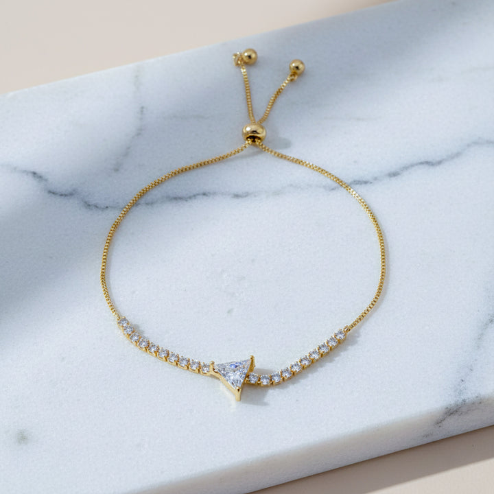 Triangle Tennis Bracelet GWB -111