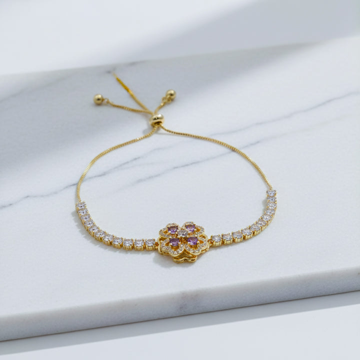 Floral Charm Womens Braclate GWB -109