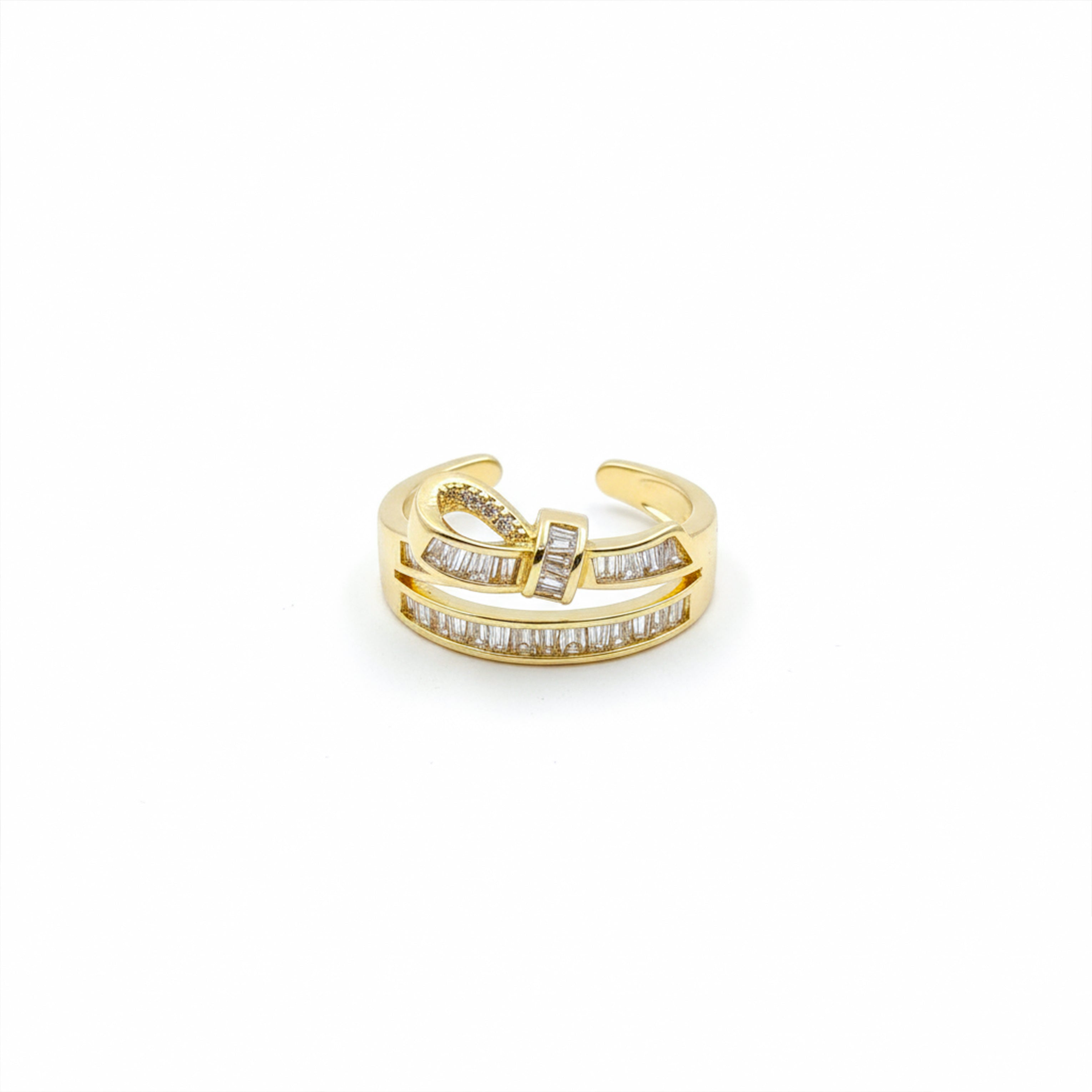 Infinity Luxe Baguette Ring GWR -50