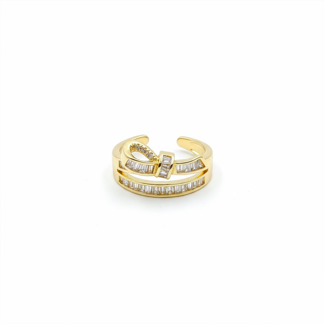 Infinity Luxe Baguette Ring GWR -50
