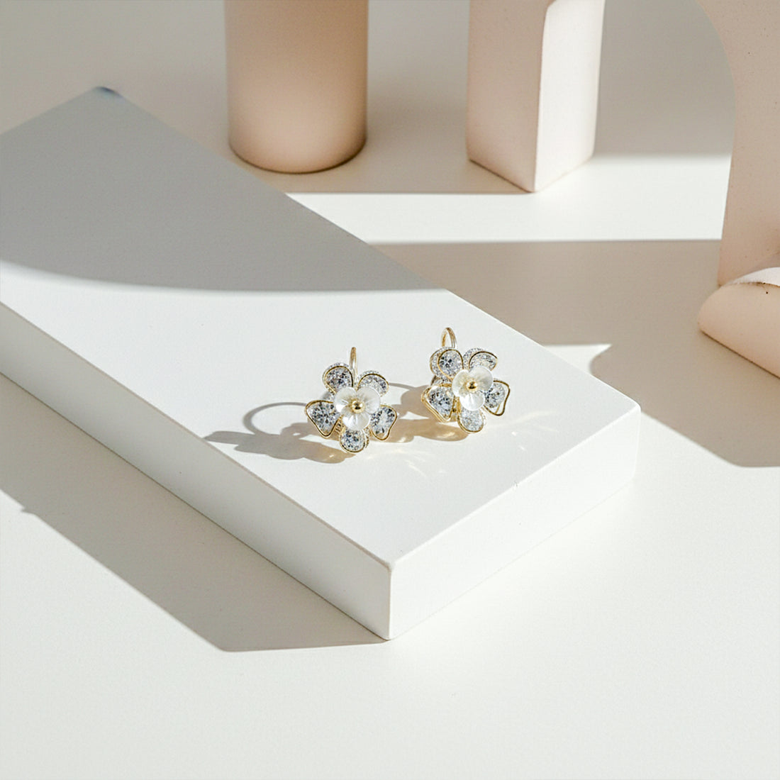 Crystal Bloom Elegance Earrings GWE -99