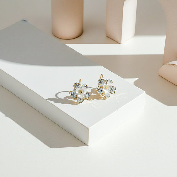 Crystal Bloom Elegance Earrings GWE -99