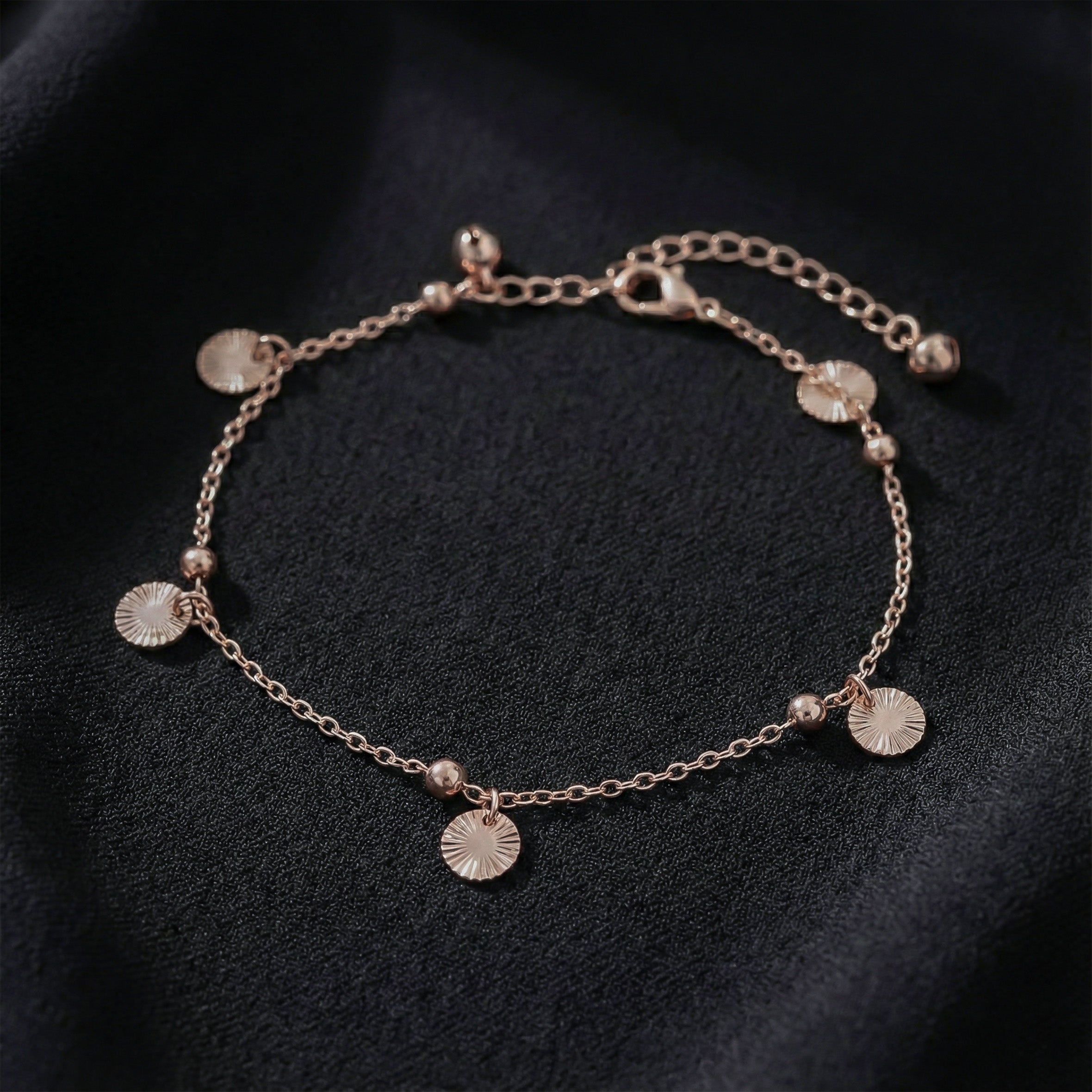 Elegant Charm Rose Anklet GWA -60