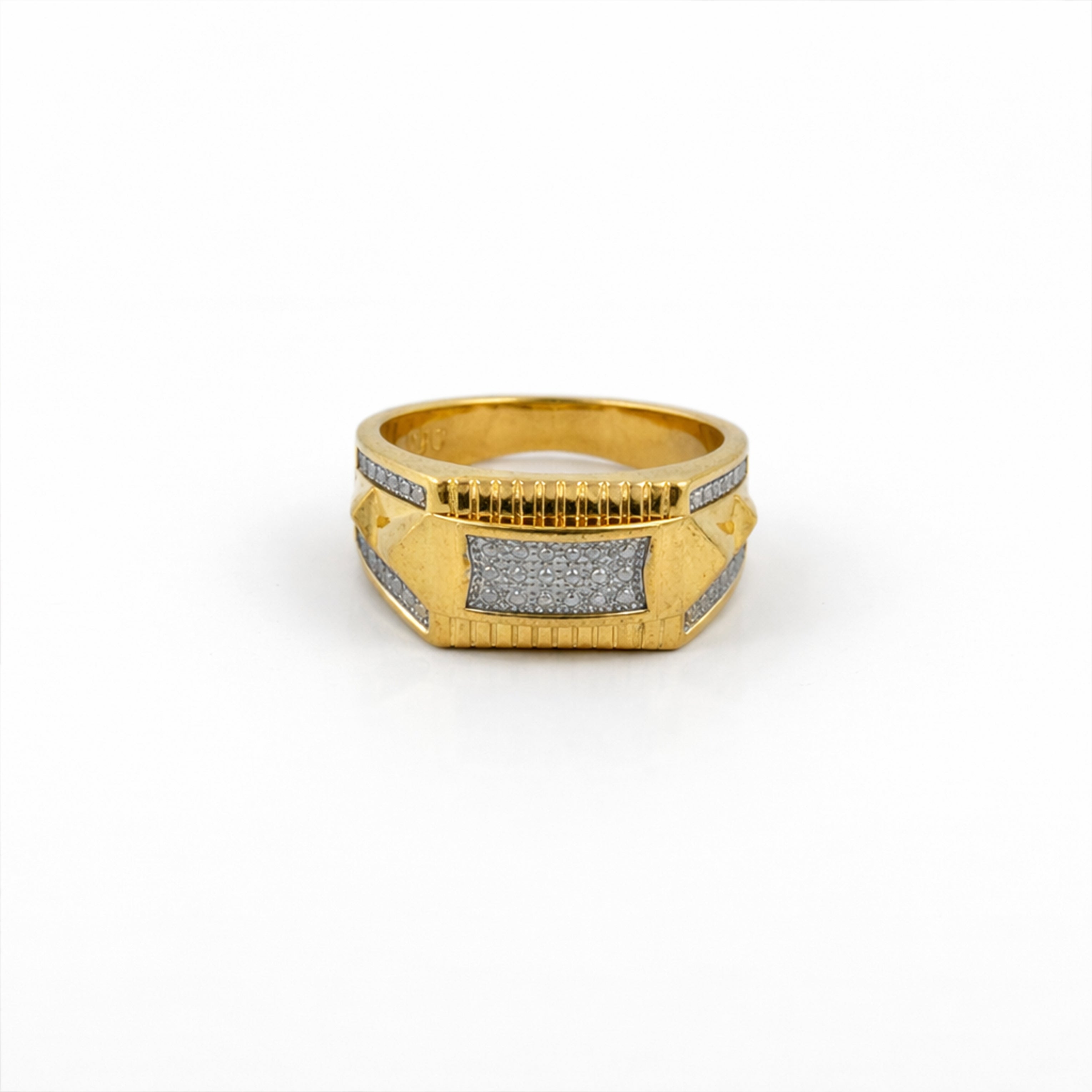 Royal Bar Gold Ring GMR -30