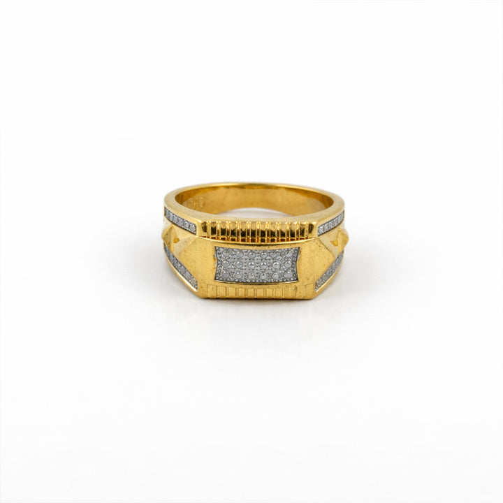 Royal Bar Gold Ring GMR -30