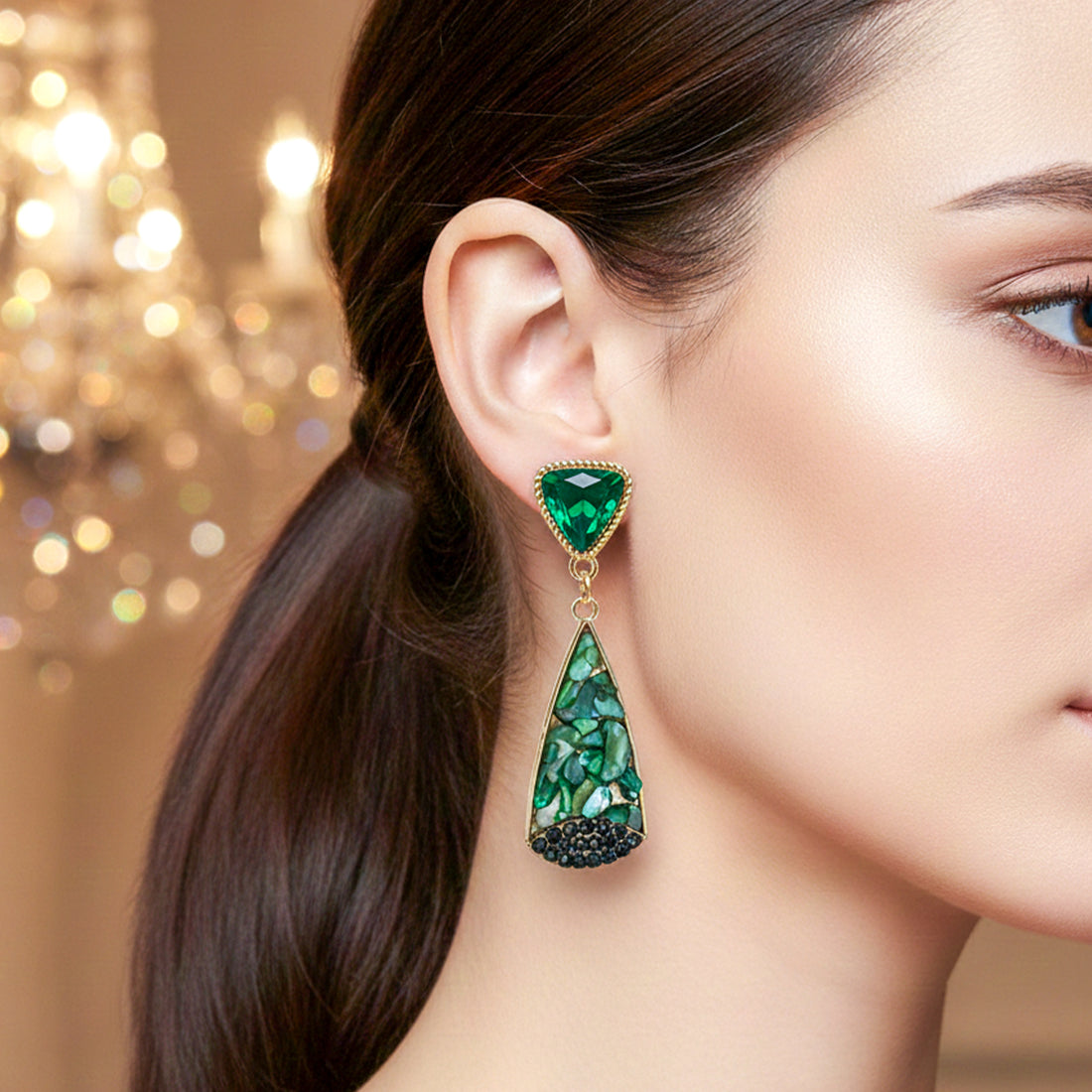 Emerald Cascade Drops GWE -242