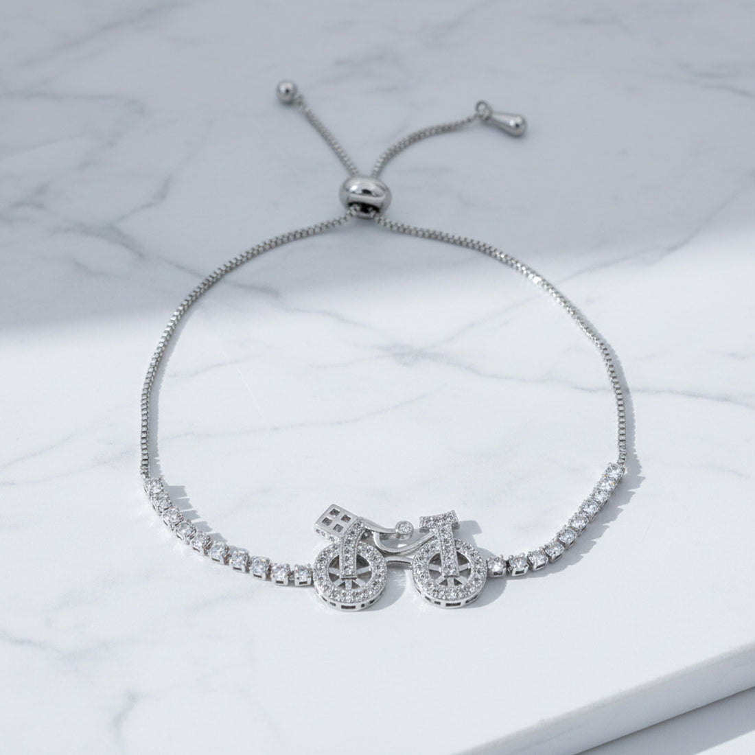 Bicycle Charm Bracelet GWB -110