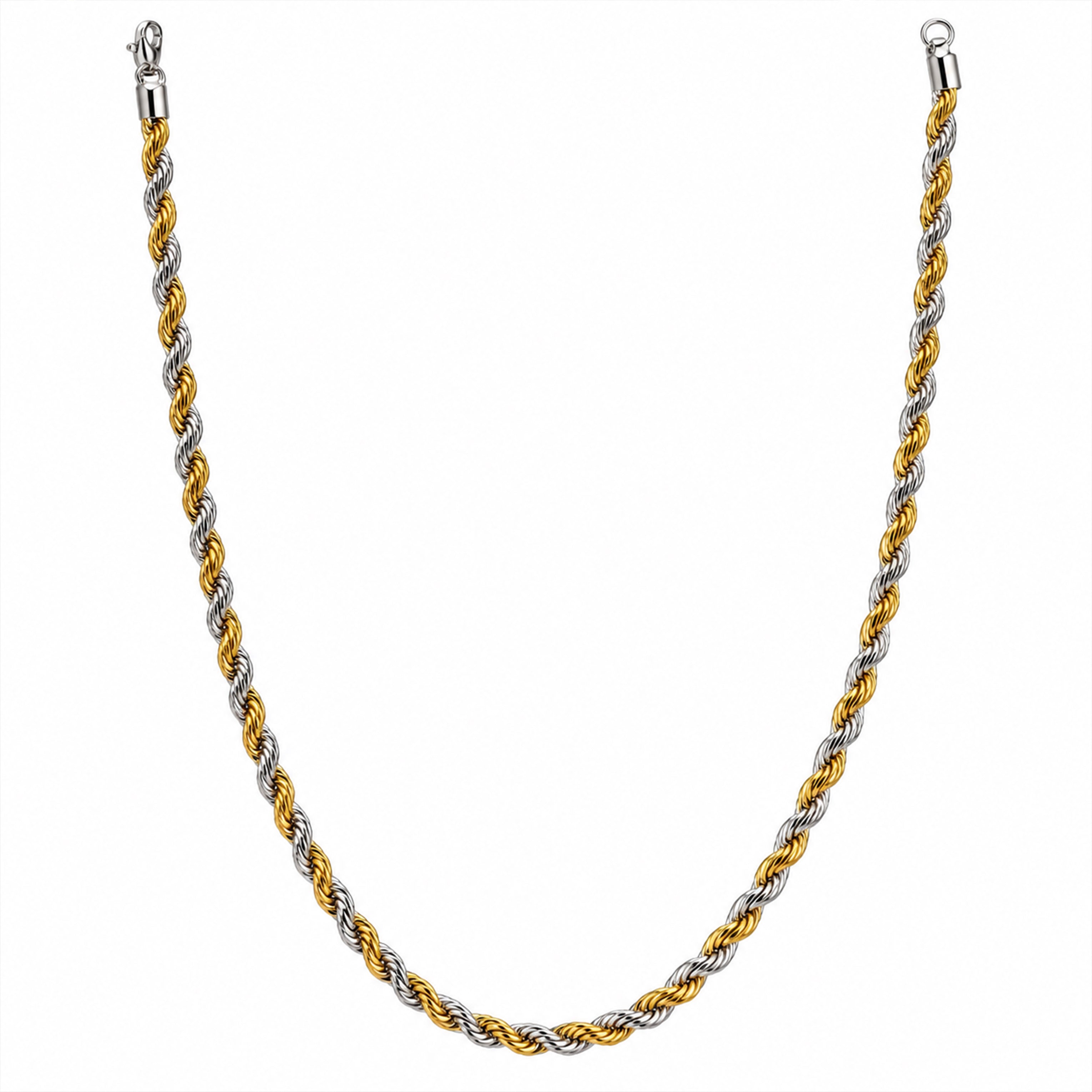 Rajveer Tricolor Twist Men's Chain GMC -55