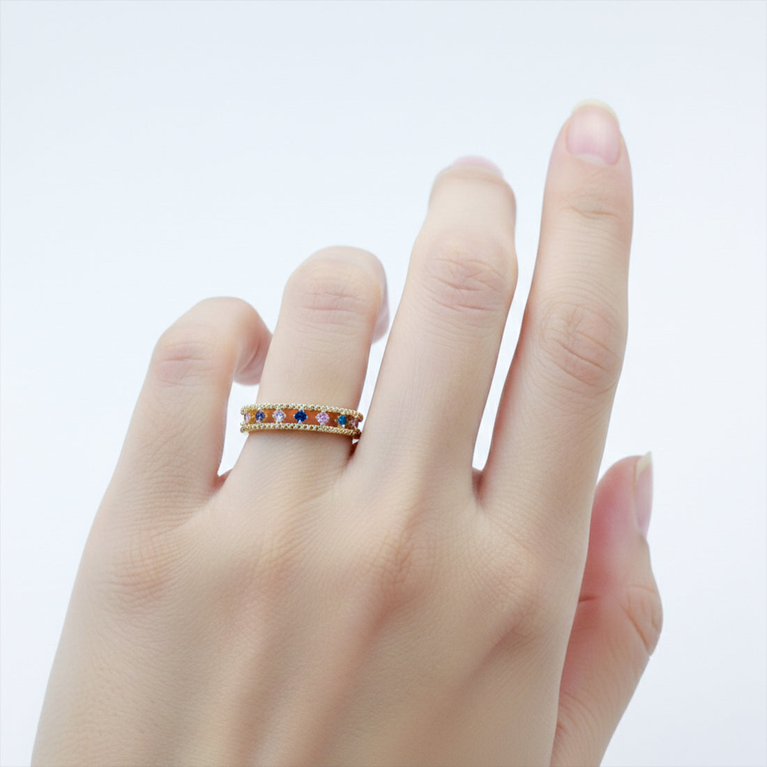 Aurora Gemline Open Ring GWR -43