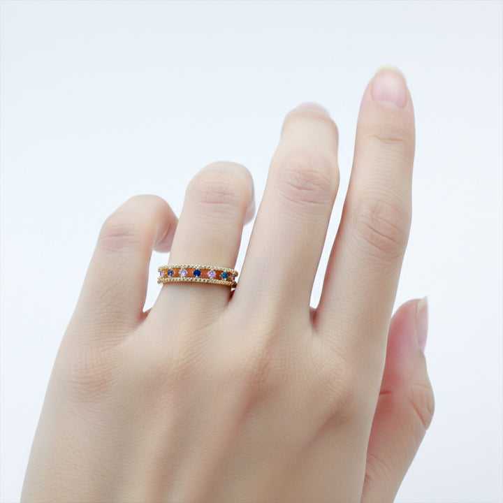 Aurora Gemline Open Ring GWR -43