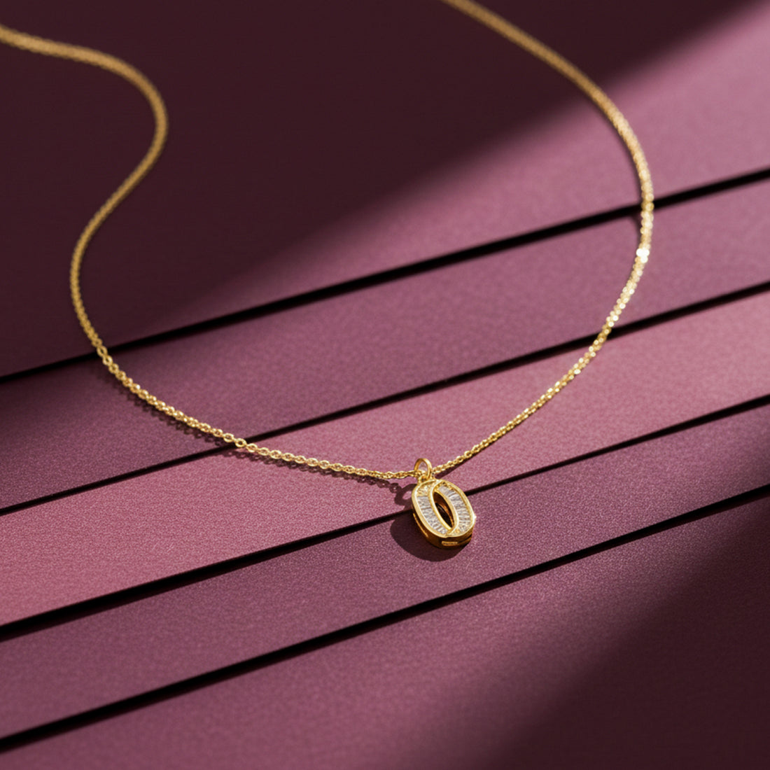 Elegant Alphabet Letter Pendant GWN -46