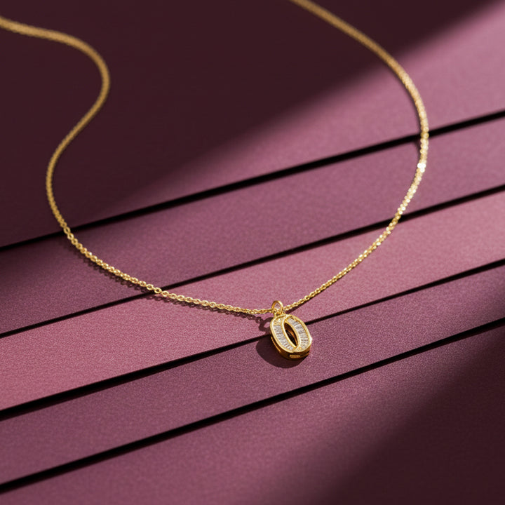 Elegant Alphabet Letter Pendant GWN -46