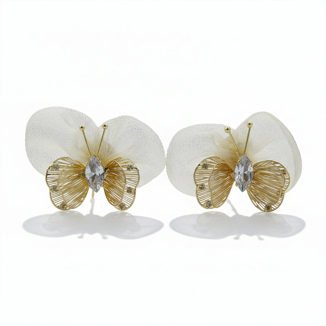 Butterfly Mesh Earrings GWE -170