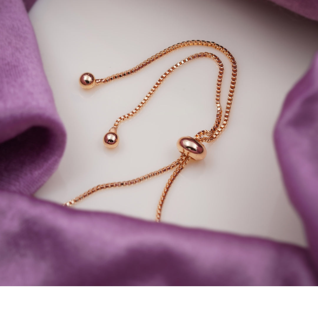Adjustable Slider Womens Bracelet