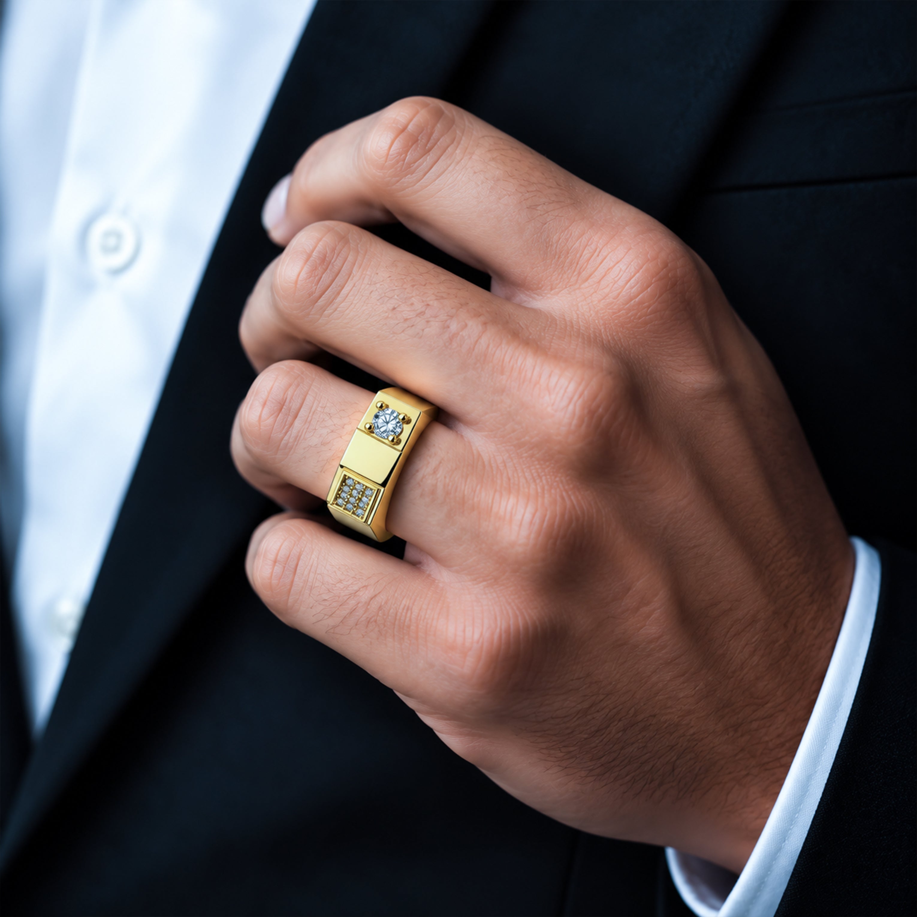 Rajveer Gold Ring GMR -61