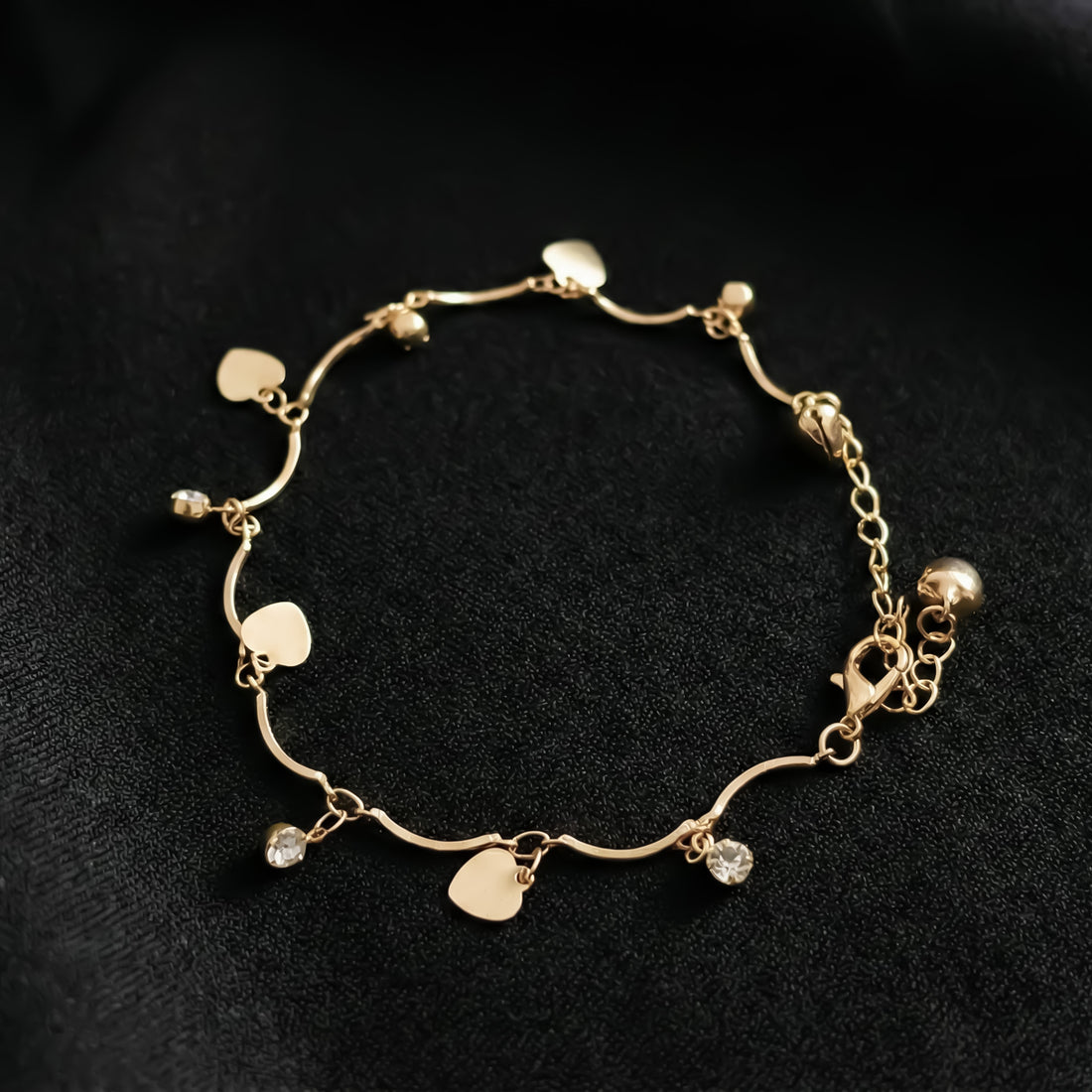 Love Charm Gold Anklet GWA -31