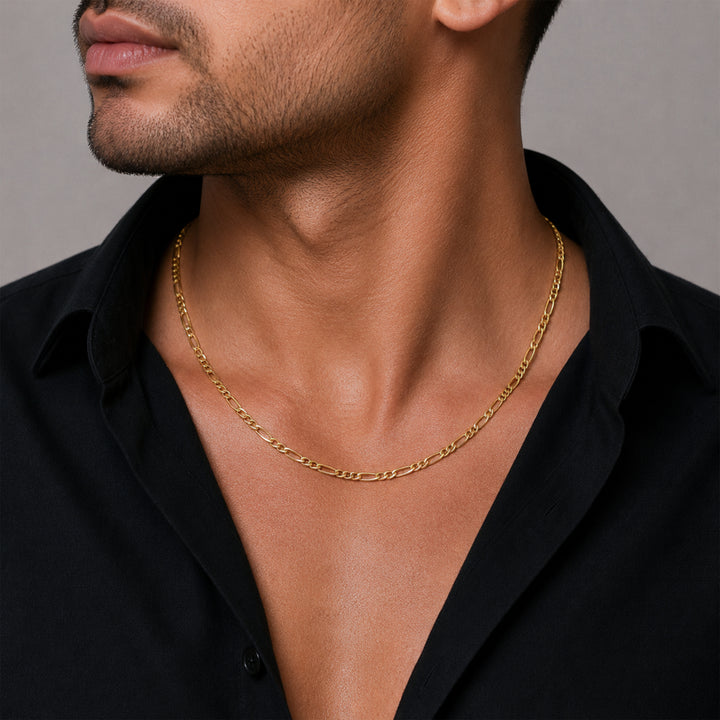 Gold Plated Figaro Chain