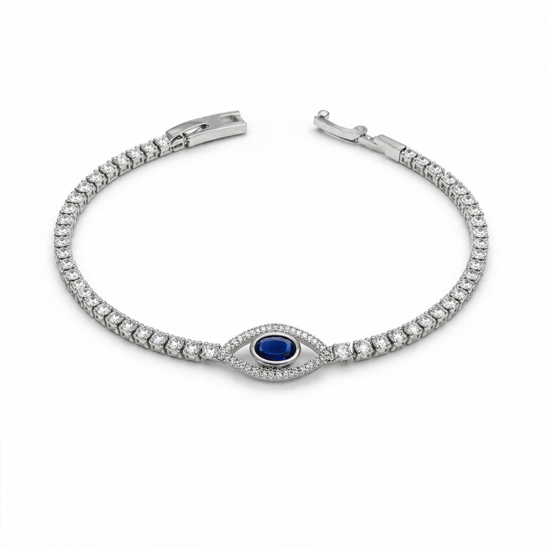 Evil Eye Sapphire Luxe Bracelet GWB -103