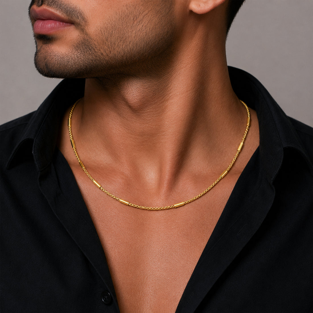 Gold Plated Rope Chain