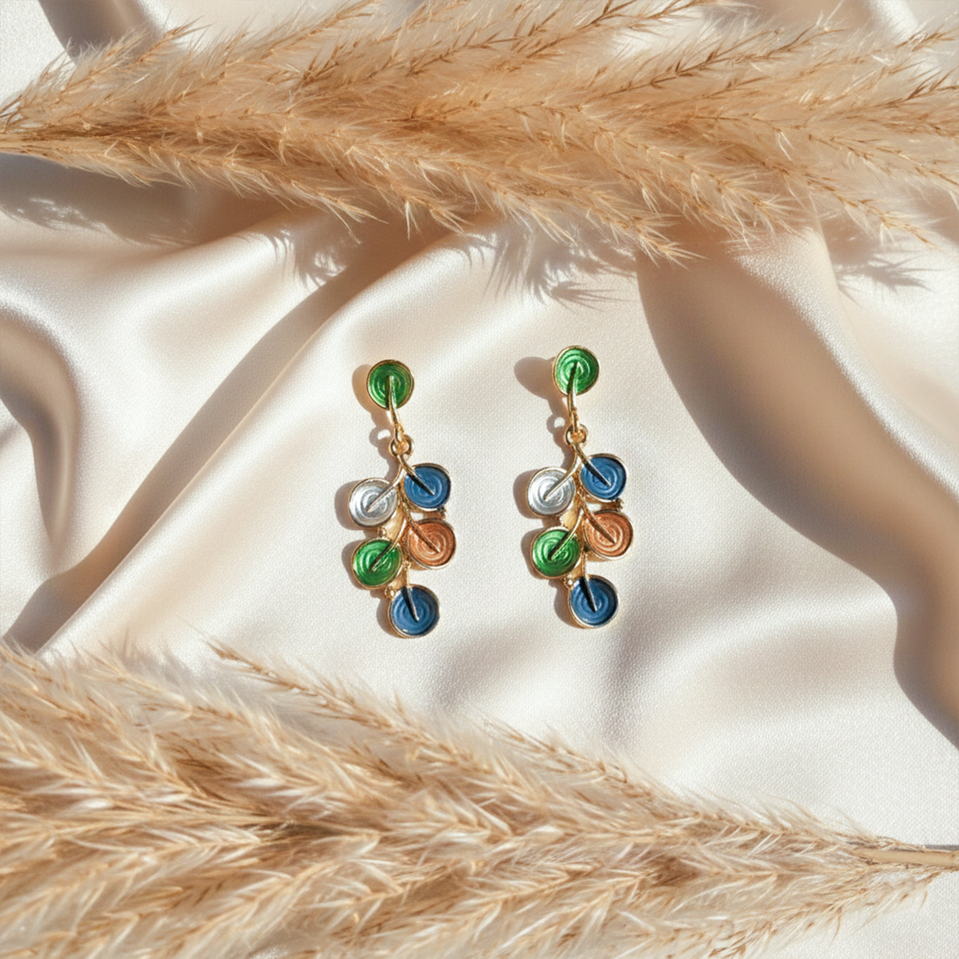Color Pop Vine Drop Earrings GWE -206