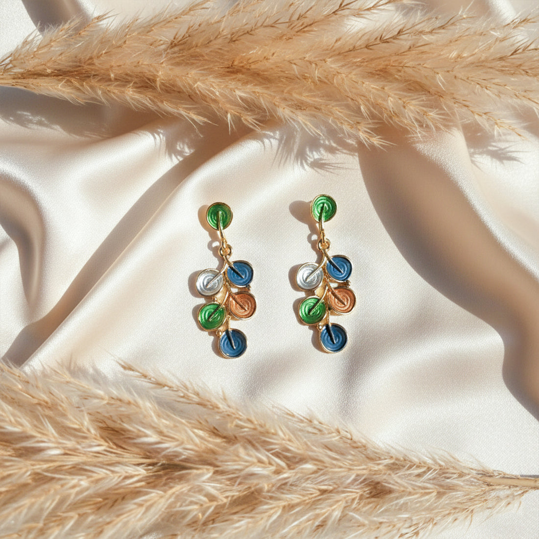 Color Pop Vine Drop Earrings GWE -206