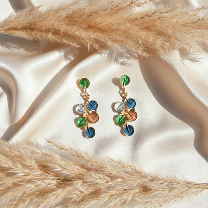 Color Pop Vine Drop Earrings GWE -206