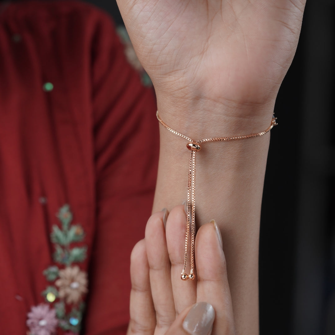 Radiant Heart Slider Bracelet