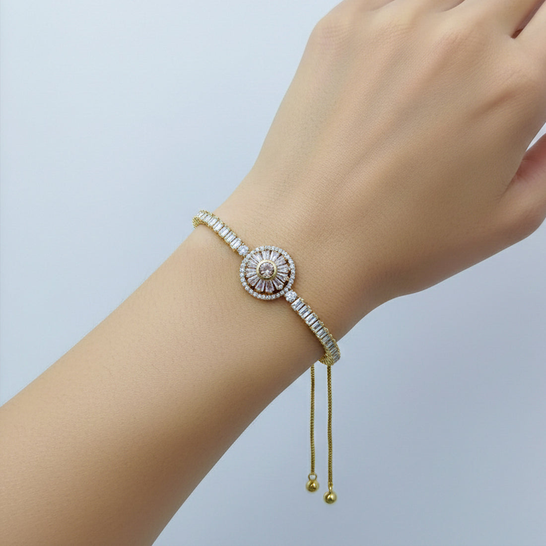Golden Sunburst Bracelet GWB -115