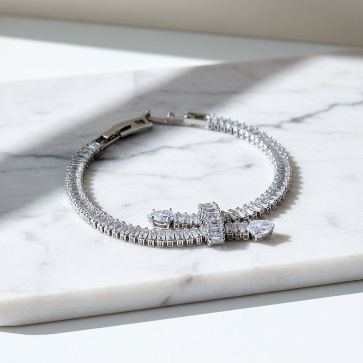 Baguette Diamond Bracelet GWB -129