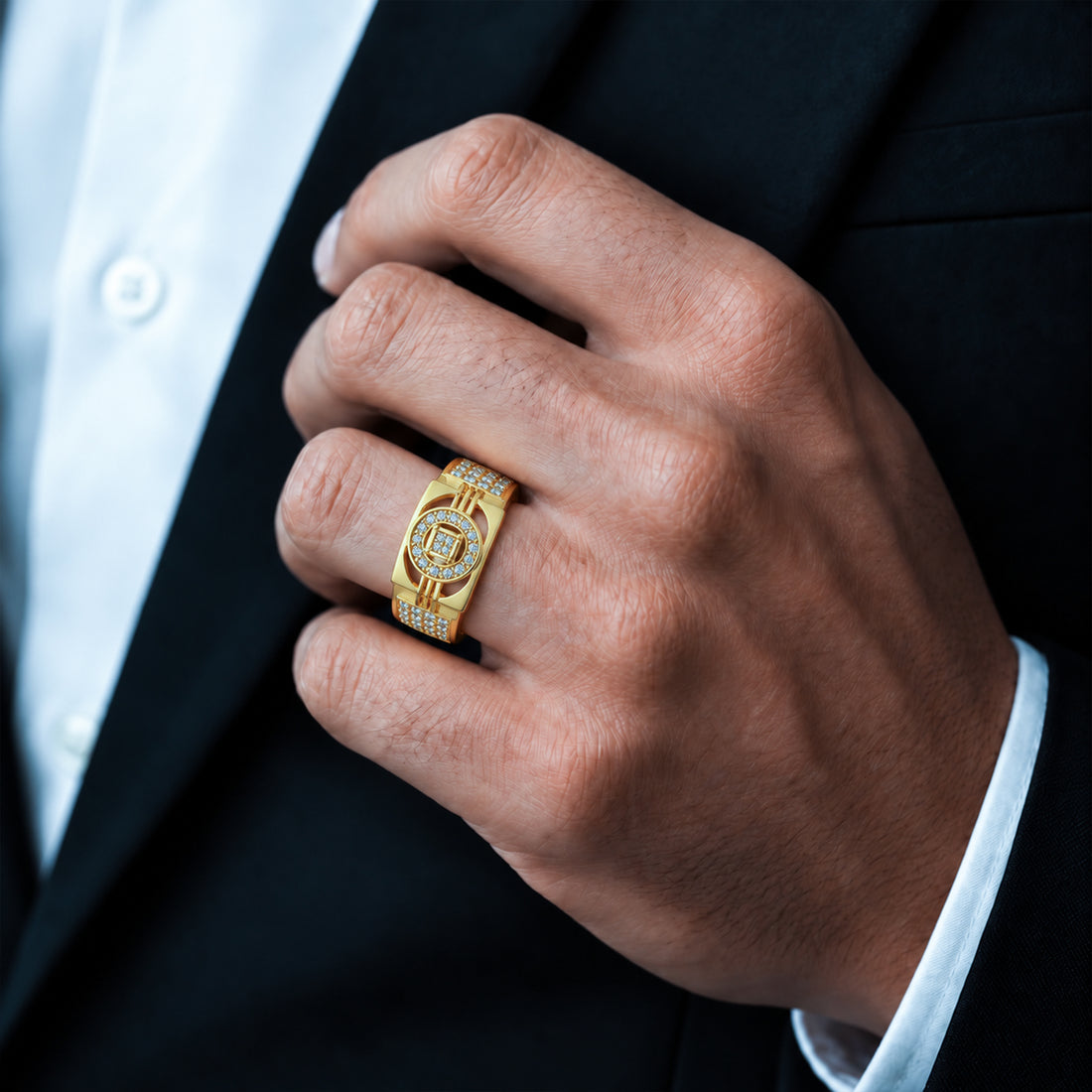 Vikram Gold Ring GMR -63