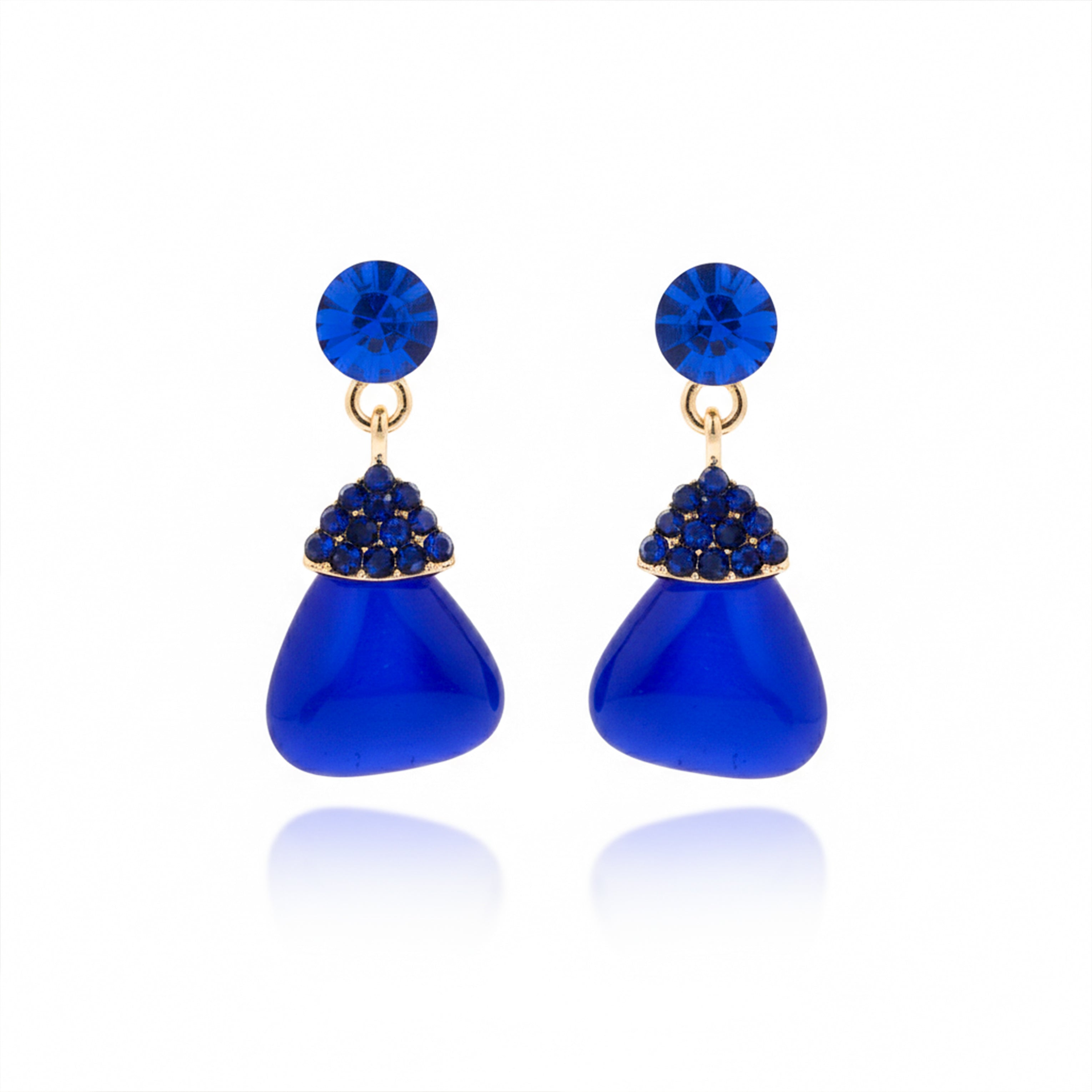 Royal Sapphire Drop Earrings GWE -215