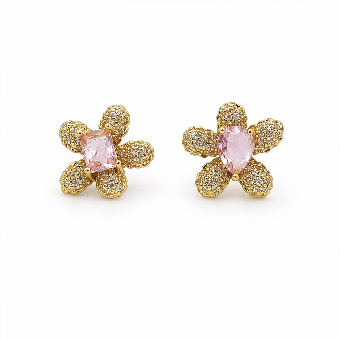 Rosé Petal Luxe Earrings GWE -140