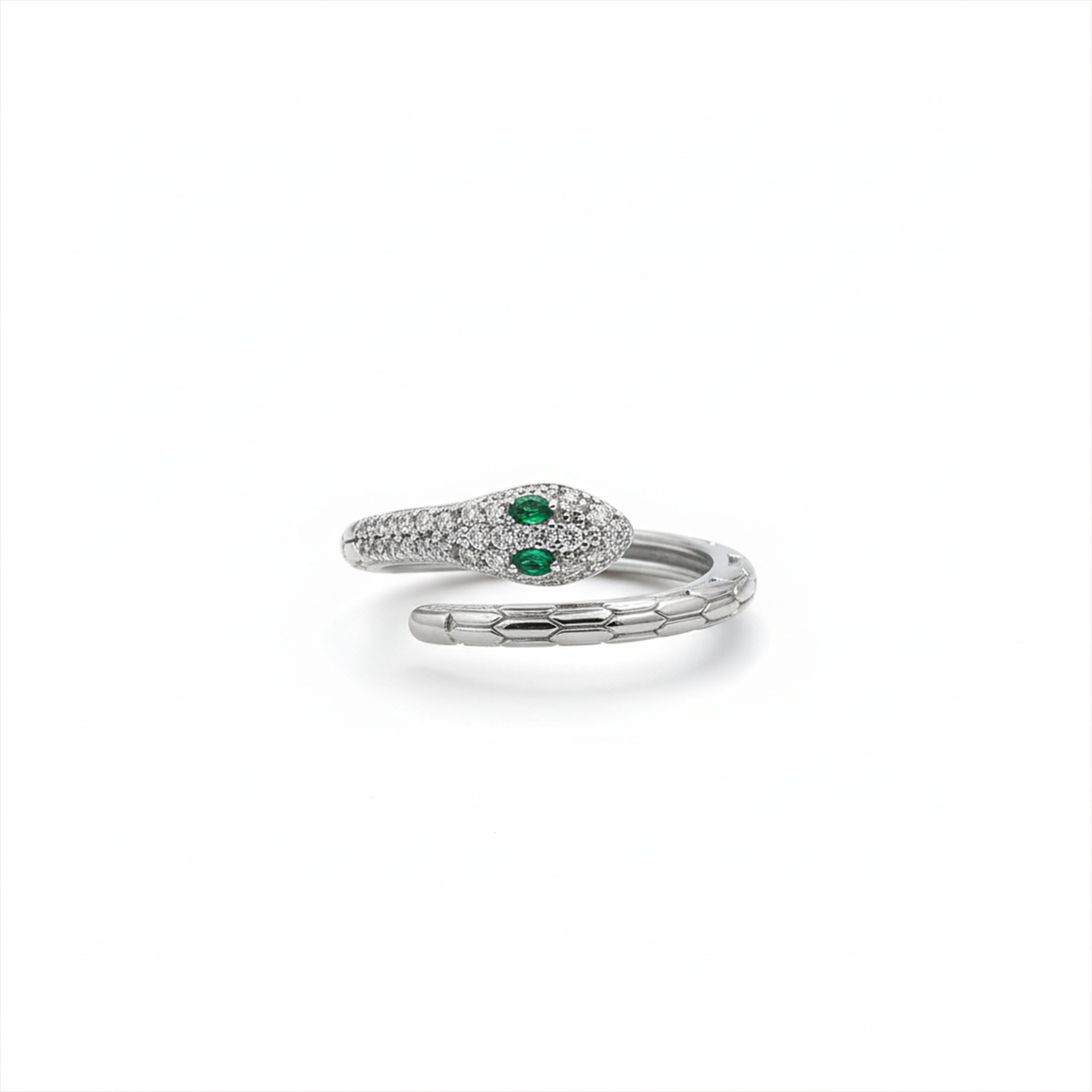 Emerald Viper Wrap Ring GWR -77