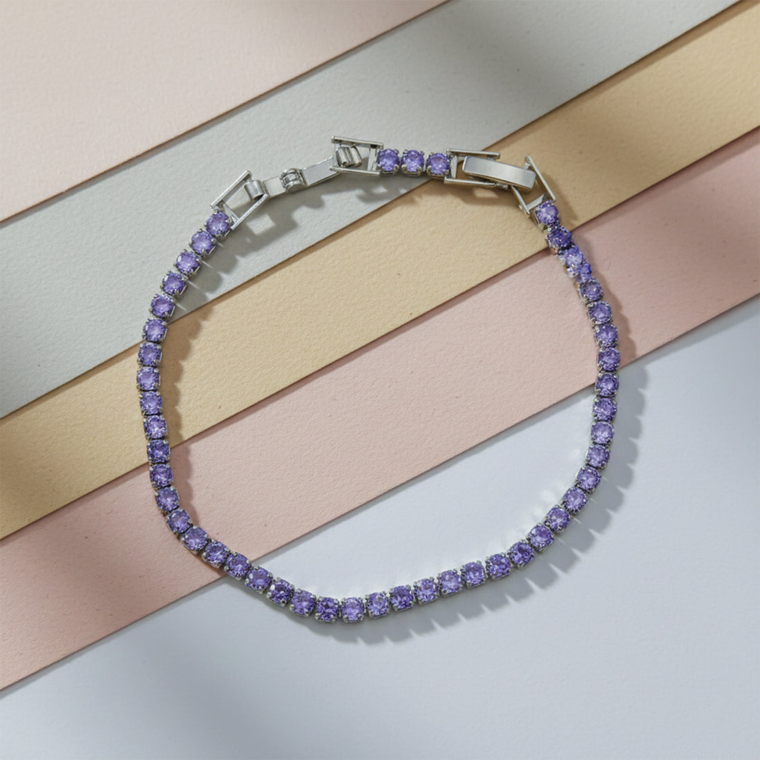 Lavender Luxe Tennis Bracelet GWB -73